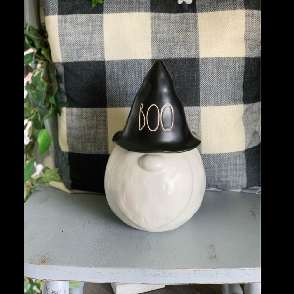 Rae Dunn Boo Witch Gnome